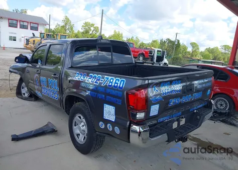 2023 Toyota Tacoma Sr5 из США, поврежденный, VIN 3TYAX5GN0PT067966